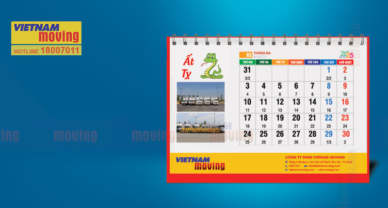 Danh sách ngày tốt chuyển văn phòng trong tháng 3 năm 2025