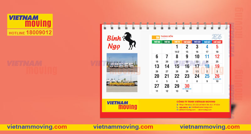 Danh sách ngày tốt chuyển văn phòng trong tháng 4 năm 2026