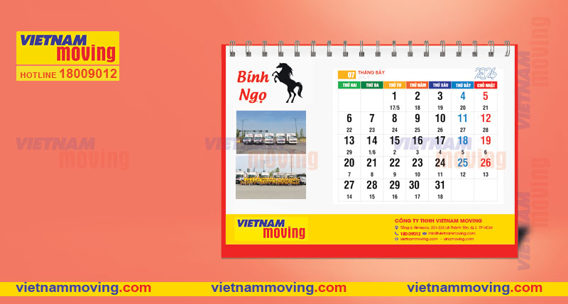 Danh sách ngày tốt chuyển văn phòng trong tháng 7 năm 2026