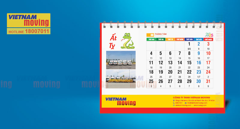 Danh sách các ngày tốt tháng 08 năm 2025 - Ất tỵ