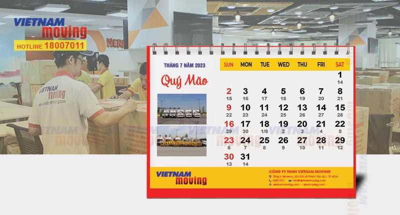 Xem ngày tốt giờ chuyển văn phòng tháng 7 năm 2023