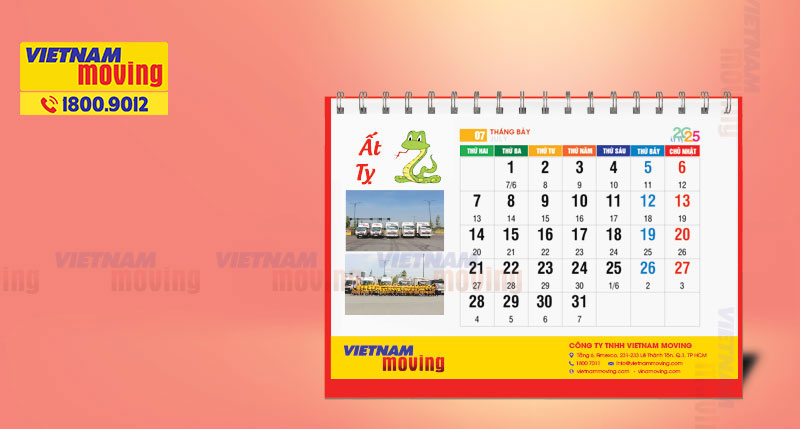 Danh sách các ngày tốt nhập trạch tháng 7 năm 2025 - Ất tỵ