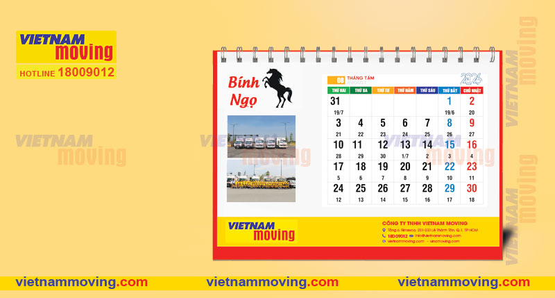 Danh sách các ngày tốt tháng 8 năm 2026 để nhập trạch về nhà mới